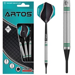 BULL'S Artos AR1 Softdart, Mint 80% Tungsten