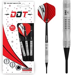 BULL'S Dot D4 90% Tungsten Soft Dart | 18 Gr.