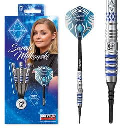 BULL'S Sarah Milkowski Soft Dart, 90 % Tungsten 20 Gr.