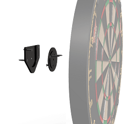 65002 Bulls Dartboard Fixing Bracket - Assembly_ergebnis