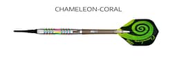 ONE80 Chameleon Coral Softdart