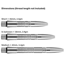 Shot Mako-Titanium-Shaft_Dimensions