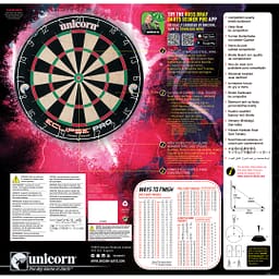 UN-79438 Unicorn Eclipse dartboard Package Back