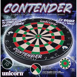 Unicorn CONTENDERDARTBOARD CARTON WEB 2022