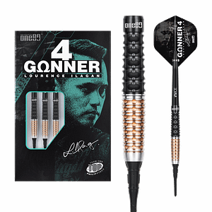 One80 GUNNER 4 Steeltip Black&Rosegold