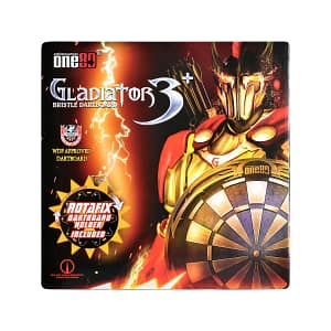 One80 - Gladiator 3 Plus mit Rota Fix - Dartboard
