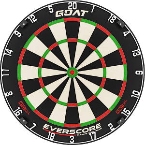 GOAT Everscore Steeldartboard