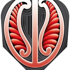 Shot Branded No.6 Warrior Red