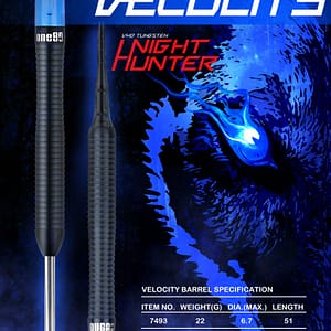 Nighthunter Velocity 80% Tungsten Softdart