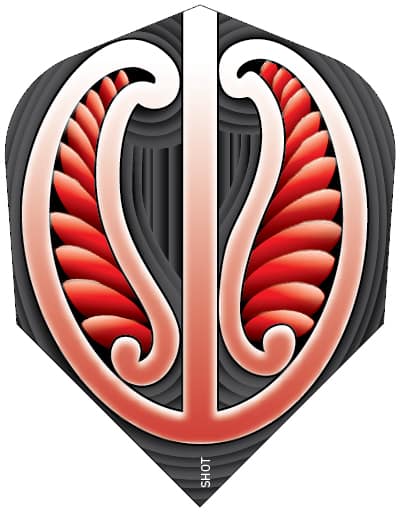 SF6565 Shot Warrior Red 100 Micron Std6 Shot Branded No.6 Warrior Red