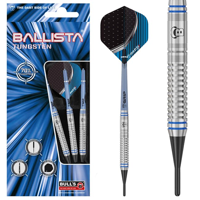 BULL'S Ballista Softdart, 70% Tungsten 18 Gr.