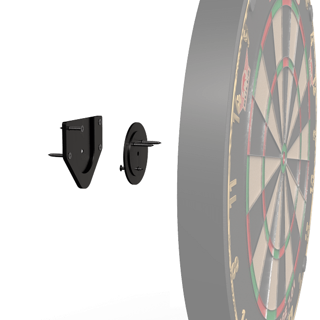 65002 Bulls Dartboard Fixing Bracket - Assembly_ergebnis 65002 Bulls Dartboard Fixing Bracket - Assembly_ergebnis