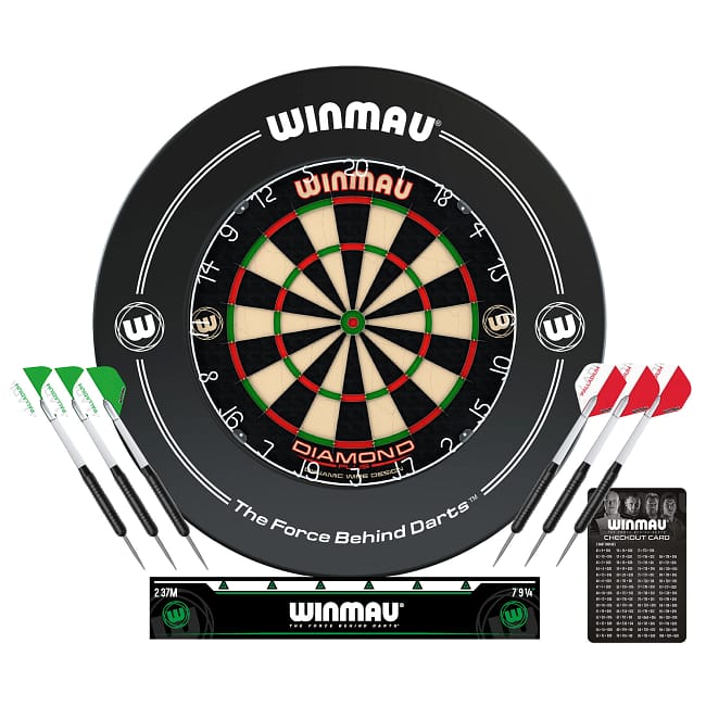 8320.02 - 00_ergebnis Professional Diamond Plus Dartboard Surround Set