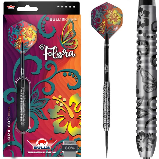 Bulls Flora Hicus Steeltip Total_without logo_ergebnis Bull's Flora Hicus 80%