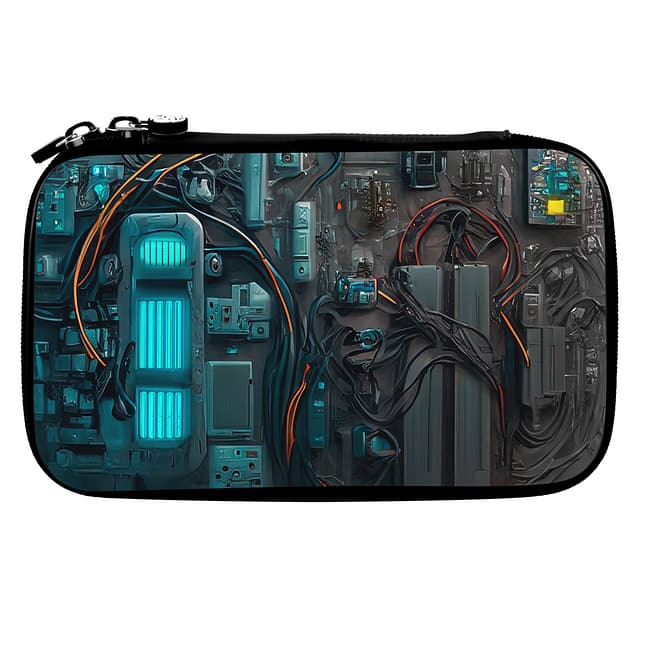 Shot Cyberpunk Tactical Case Shot Tactical Dart Case KI Cyberpunk