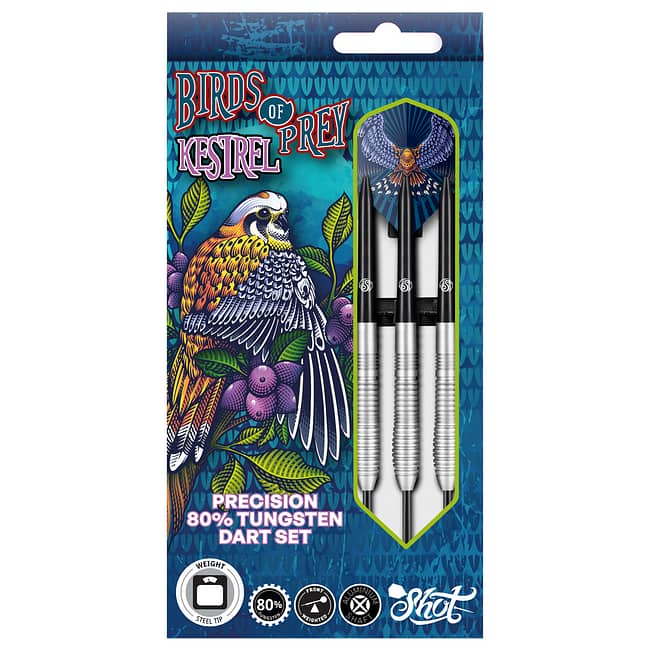 Shot Steeltip Birds of Prey Kestrel Package