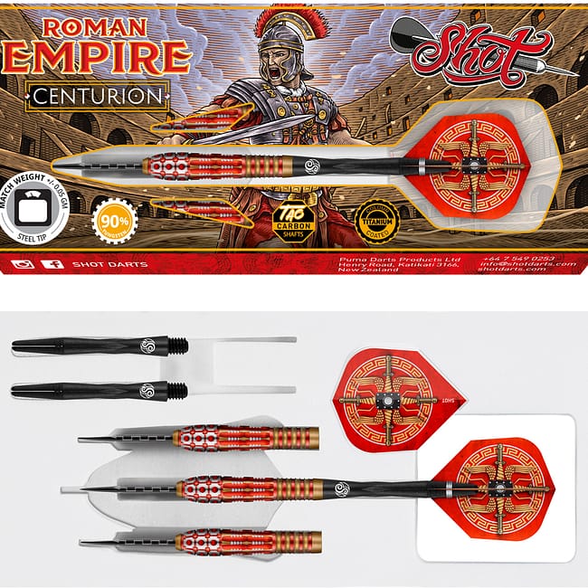 Shot Steeltip Roman Empire Centurion 90 Package