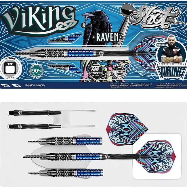 Shot Steeltip Viking Raven Inside