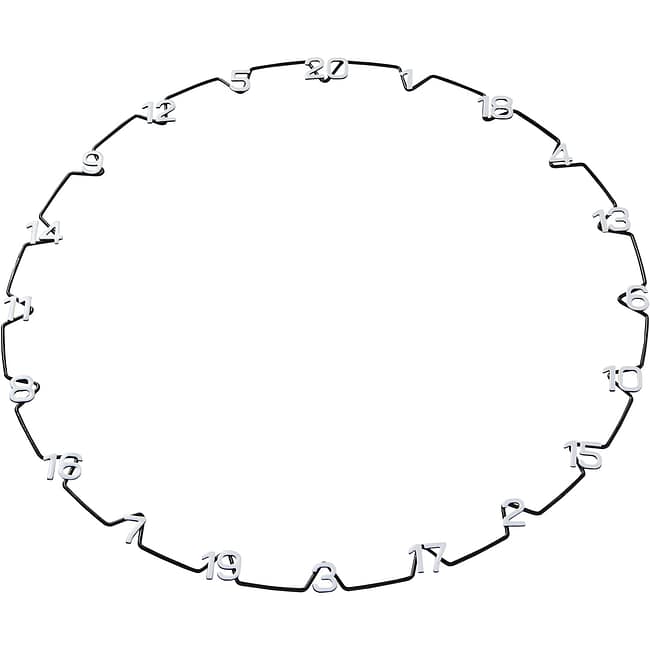 Unicorn Number Ring Overhead 3D