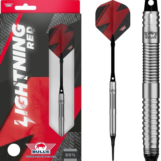 Bull's Softtip Lightning Red