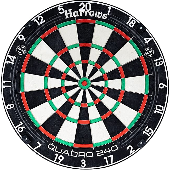 gg801102_ergebnis HARROWS Quadro 240 Dartboard