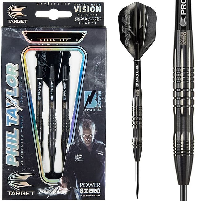 Phil Taylor Power 8-Zero Black P8Z3