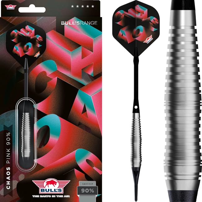 Bull's Softtip Chaos Pink