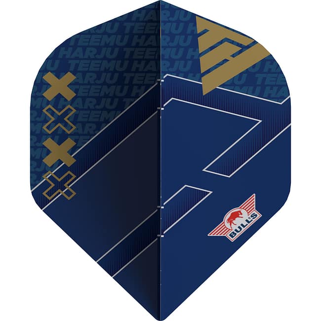 51052 Bulls Player 100 Teemu Harju 90 Flight Front Bull's Player 100 Teemu Harju 90 No.2 Flight