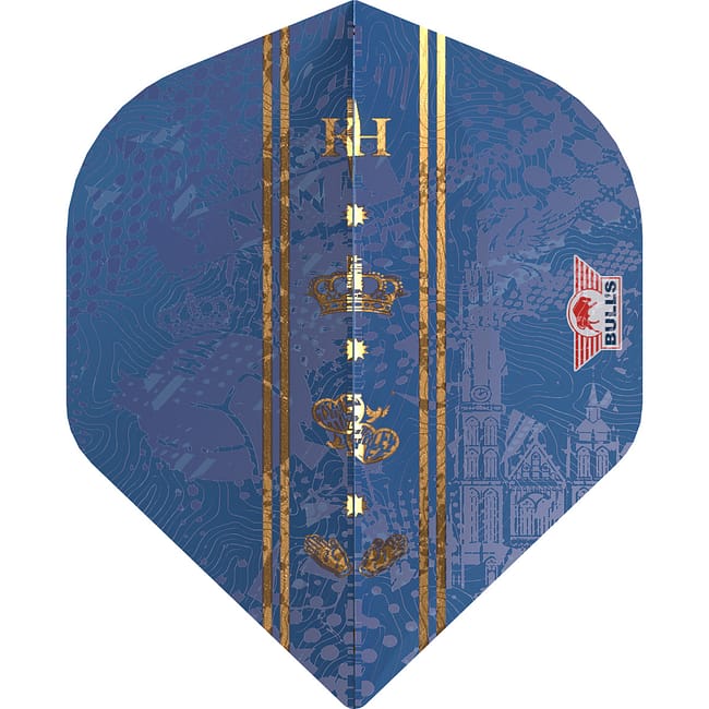 51053 Bulls Player 100 Kim Huybrechts 95 Flight Front Bull's Player 100 Kim Huybrechts 95 No.2 Flight