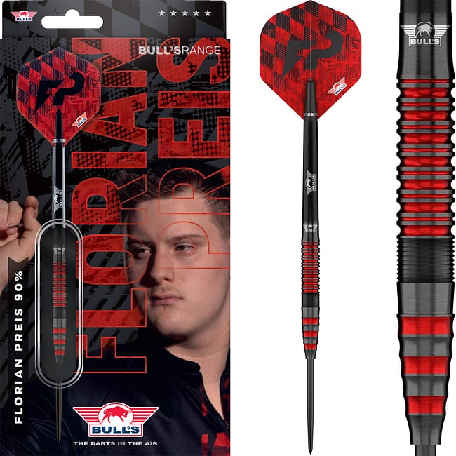 Bulls Florian Preis 90 Steeltip Total Bull's Florian Preis