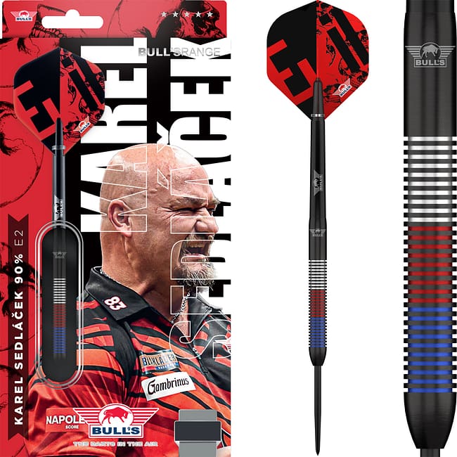 Bulls Karel Sedlacek 90 Steeltip Total Bull's Karel Sedlacek E2