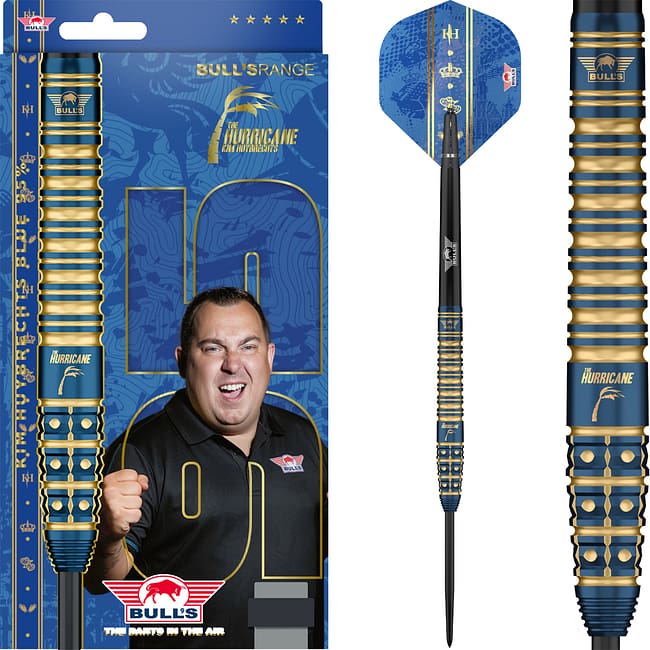 Kim Huybrechts 95 Steeltip Total Bull's Kim Huybrechts Blue